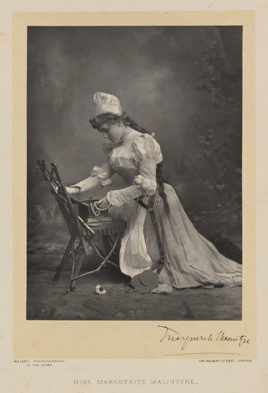 Marguerite macintyre as margherita in 'mefistopele' npg ax38502