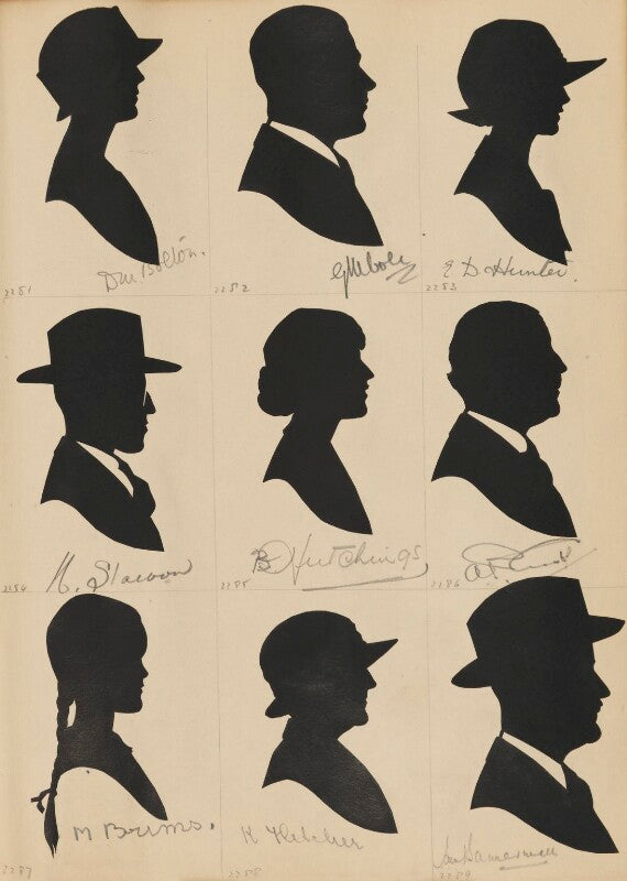 Tourists on the west pier, brighton (d.m. bolton; g. mibore?; e.d. hunter; h. slarvon?; b. hutchings; a.p. confe?; m. brims? (or burns?); k. fletcher; paul summerwall?) npg d46542