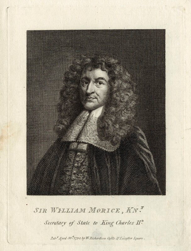 Sir william morice npg d29804