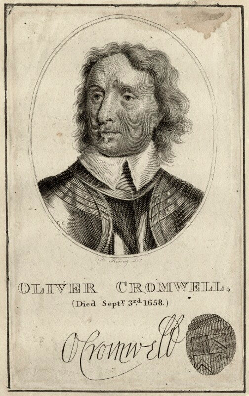 Oliver cromwell npg d28698