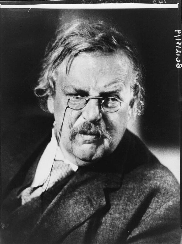 G.k. chesterton npg x10754