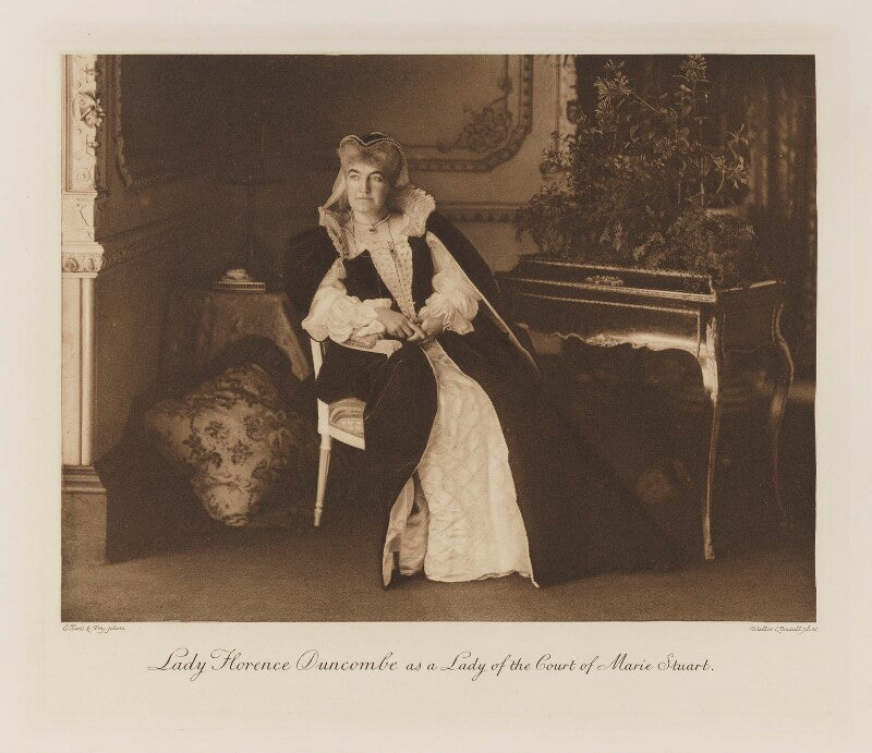 Lady anne florence adelaide duncombe (née montagu) as a lady of the court of marie stuart npg ax41273