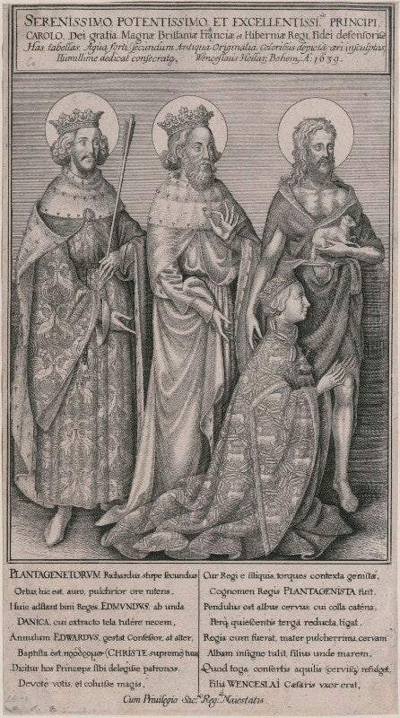 The wilton diptych (king richard ii) npg d9392