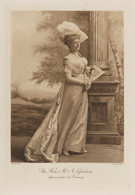 Dame edith sophy lyttelton (née balfour) after a picture by romney npg ax41204
