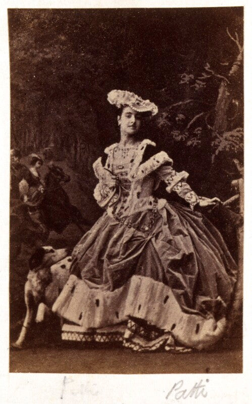 Adelina patti as martha in 'martha' npg x12680