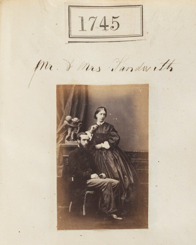 Mr sandwith; mrs sandwith npg ax51136