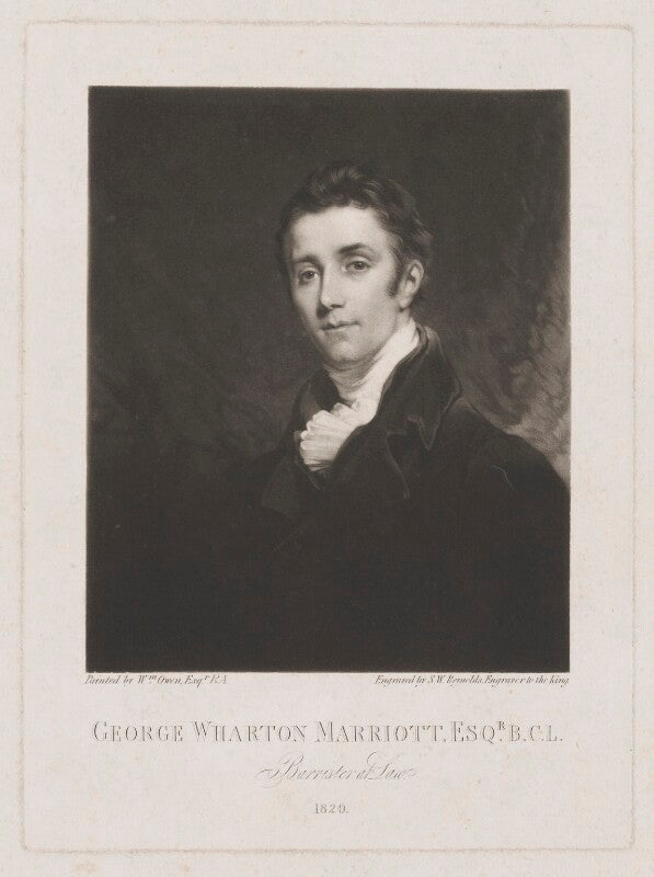 George wharton marriott npg d38267
