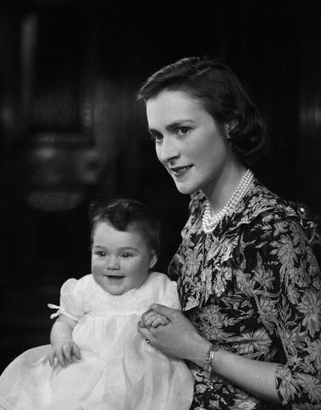 Davina marion moore (née chetwode); lady willa chetwode (née elliot murray kynynmound) npg x78291