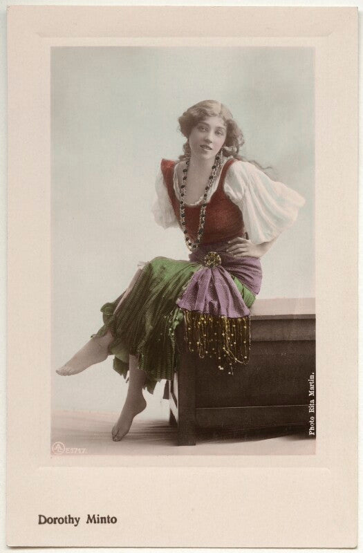 Dorothy minto as flora in 'the duke's motto' npg x131576