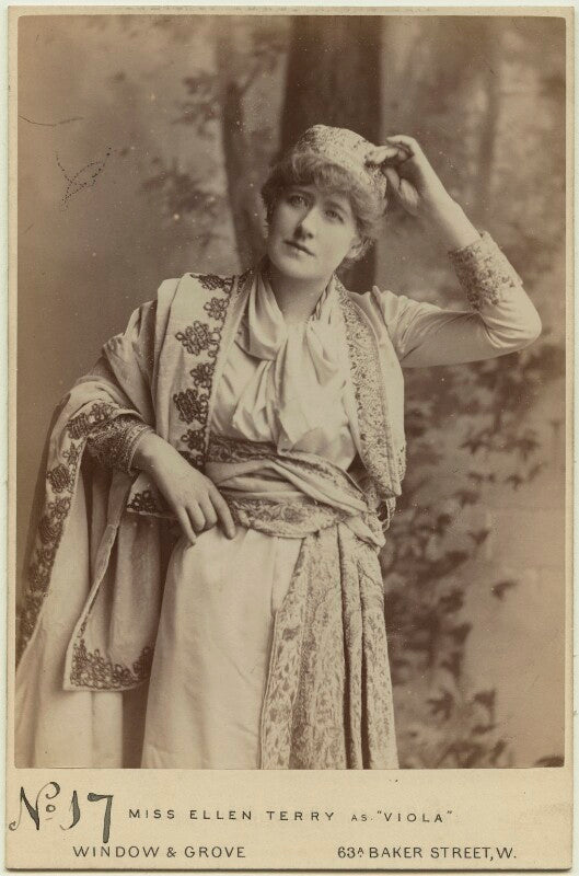 Ellen terry as viola in 'twelfth night' npg x16984
