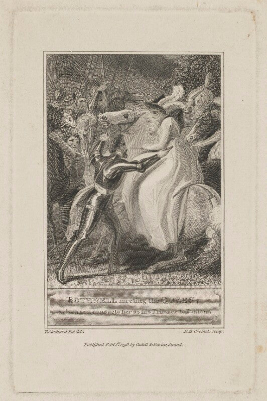 Bothwell meeting the queen (james hepburn, 4th earl of bothwell; mary, queen of scots) npg d10550