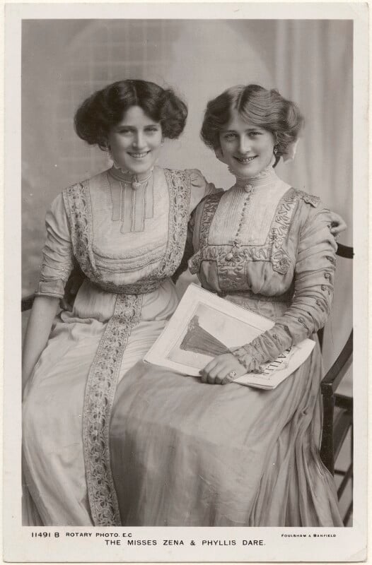 Zena dare and phyllis dare npg x201043