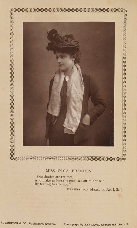Olga brandon npg ax9363