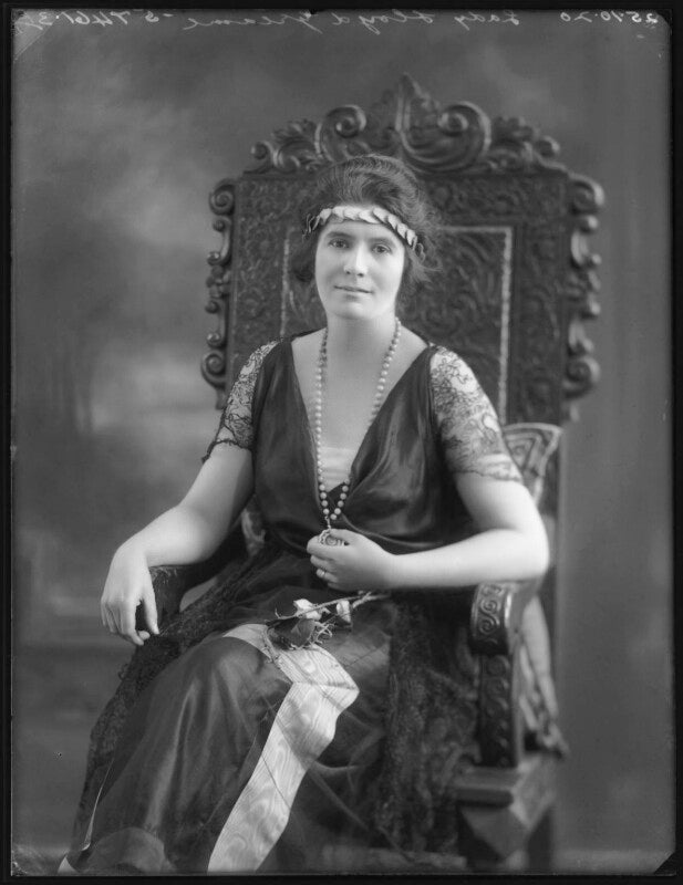 Mary constance cunliffe lister (née boynton), countess swinton npg x120686