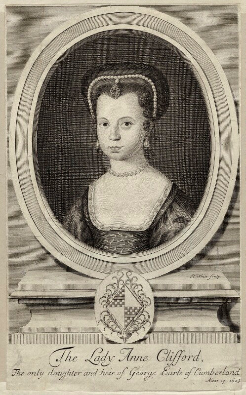 Anne, countess of pembroke (lady anne clifford) npg d28103