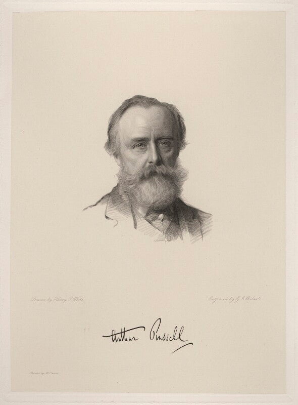 Lord arthur john edward russell npg d20734
