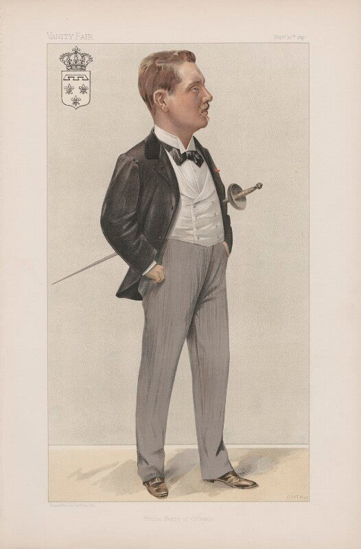 Prince henri d'orleans ('princes. no. 19.') npg d44875