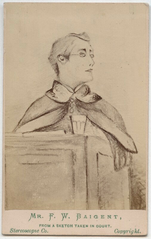 Francis joseph baigent npg ax28432