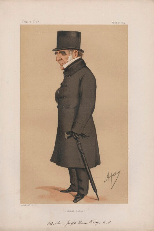 Joseph warner ('j.w.') henley ('statesmen. no. 168.') npg d43637