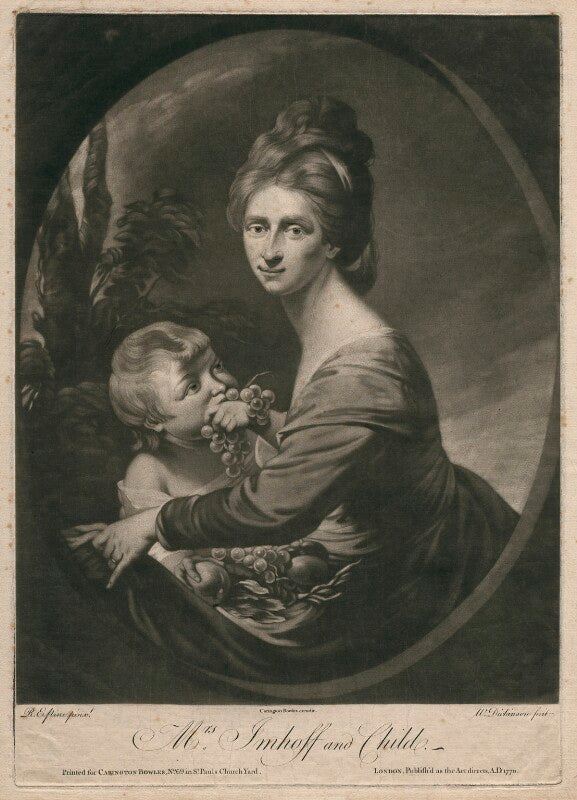 Marian hastings (née anna maria apollonia chapuset) when mrs imhoff npg d2957