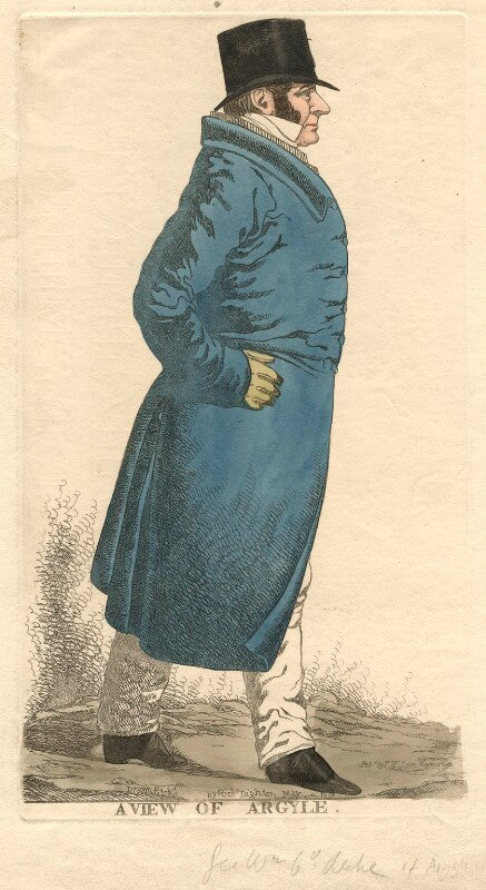 George william campbell, 6th duke of argyll ('a view of argyle') npg d13505