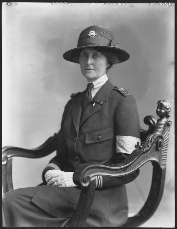 Lady nina geraldine knowles (née ogilvie grant) npg x32871