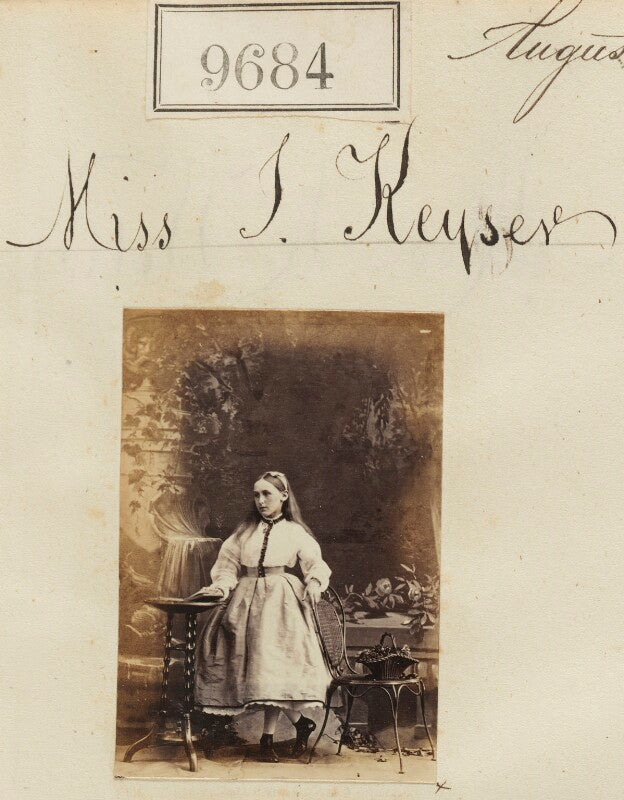 Miss i. keyser npg ax59415