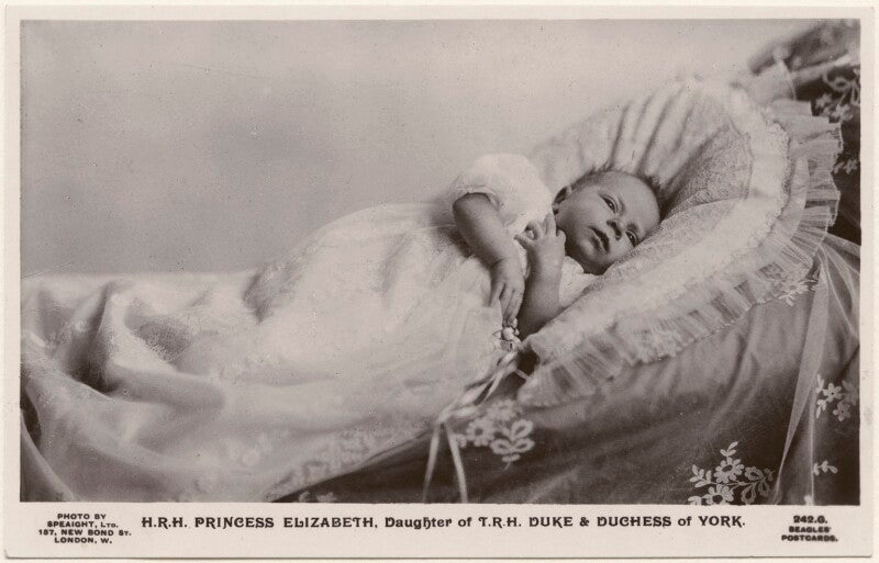 'h.r.h. princess elizabeth, daughter of t.r.h. duke & duchess of york' (queen elizabeth ii) npg x193275