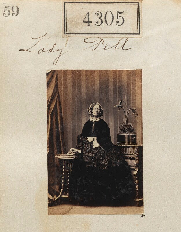 Sarah dorothea (née owen), lady pell npg ax54320
