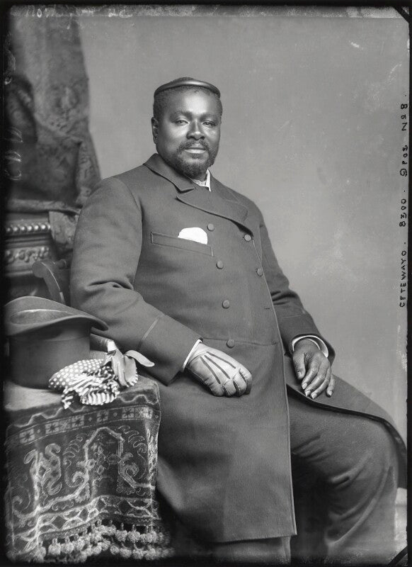 Cetshwayo ka mpande npg x96403