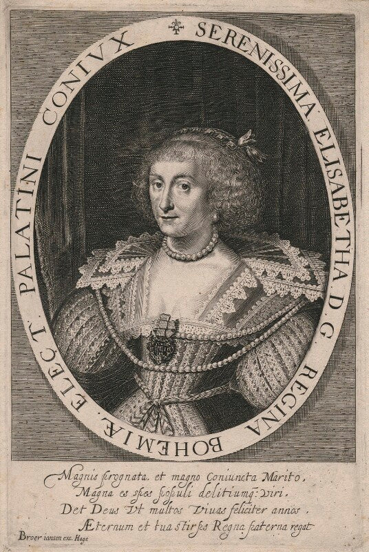 Princess elizabeth, queen of bohemia and electress palatine npg d18133