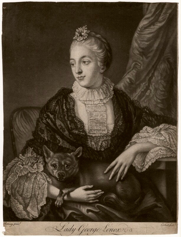 Lady louisa lennox (née kerr) npg d5065