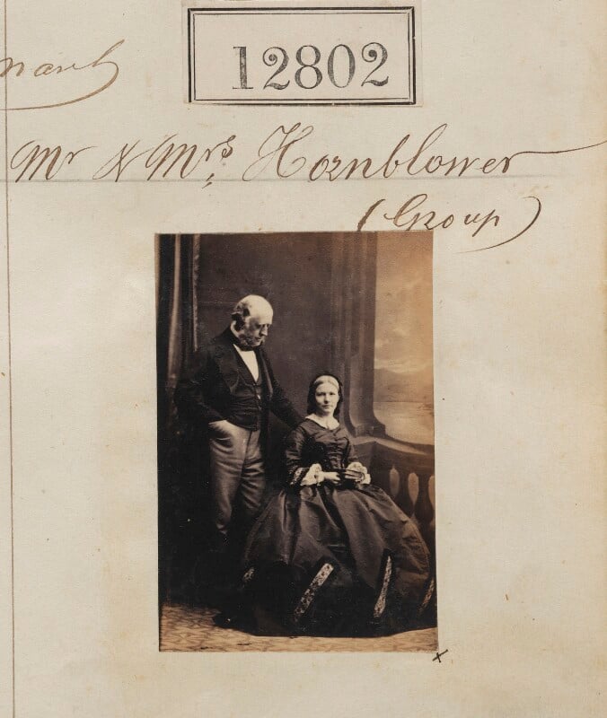 Mr hornblower; mrs hornblower npg ax62445