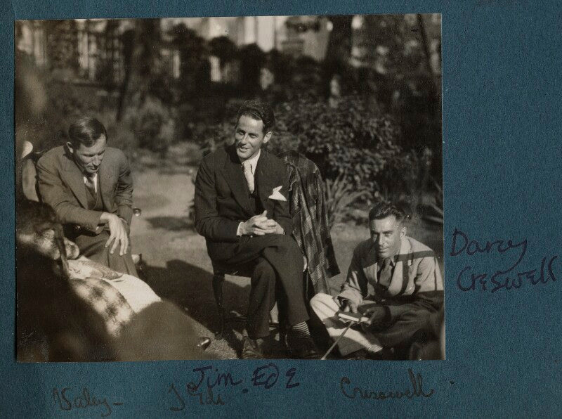 Arthur david waley; jim ede; walter d'arcy cresswell npg ax143290