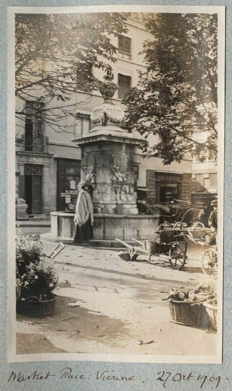 Lady ottoline morrell ('market place: vienne') npg ax140176