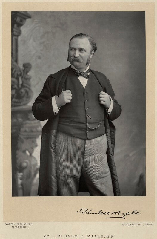 Sir john blundell maple, 1st bt npg ax9152