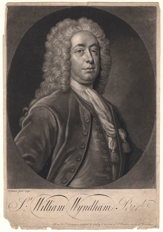 Sir william wyndham, 3rd bt npg d4942