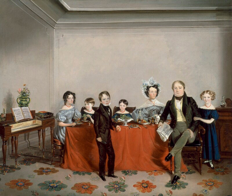 Stanley lees giffard and his family npg 6367