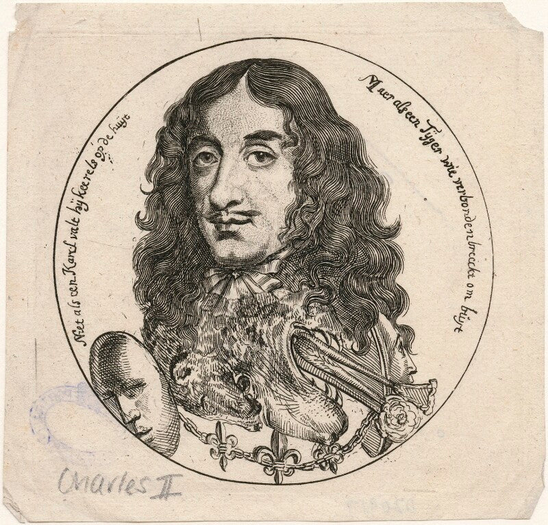 King charles ii npg d20917