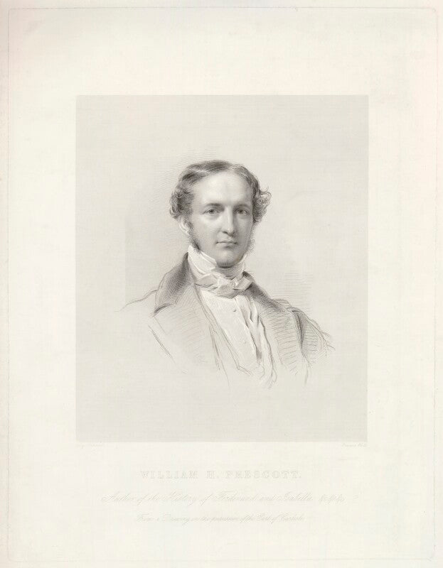 William hickling prescott npg d40490