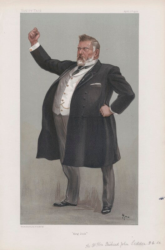 Richard john seddon ('men of the day. no. 838.') npg d45114