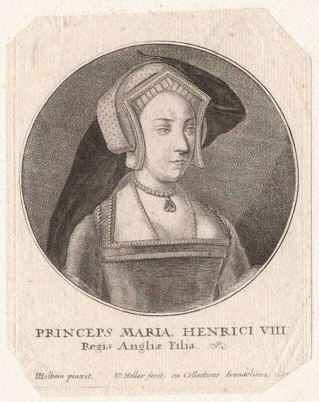 Queen mary i when princess mary npg d8050