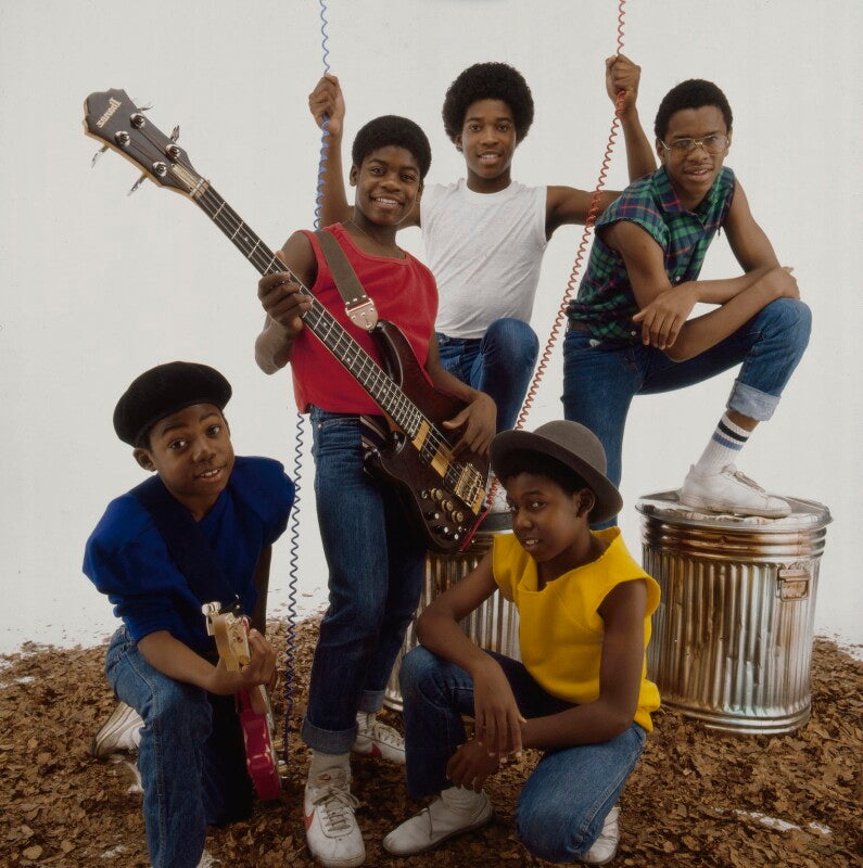 Musical youth (freddie ('junior') waite; patrick waite; kelvin grant; michael grant; dennis seaton) npg x87633