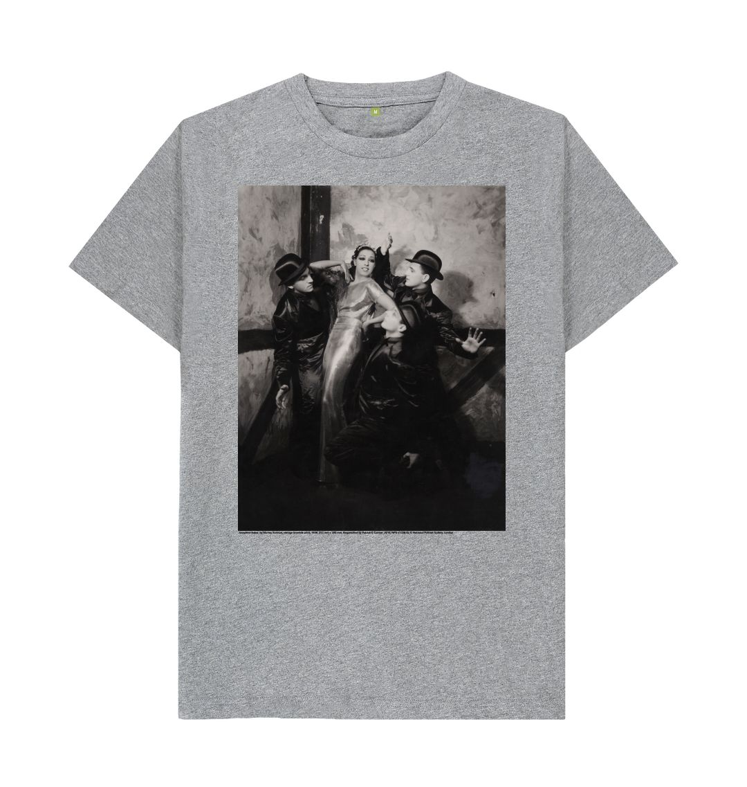 Athletic grey josephine baker unisex t shirt
