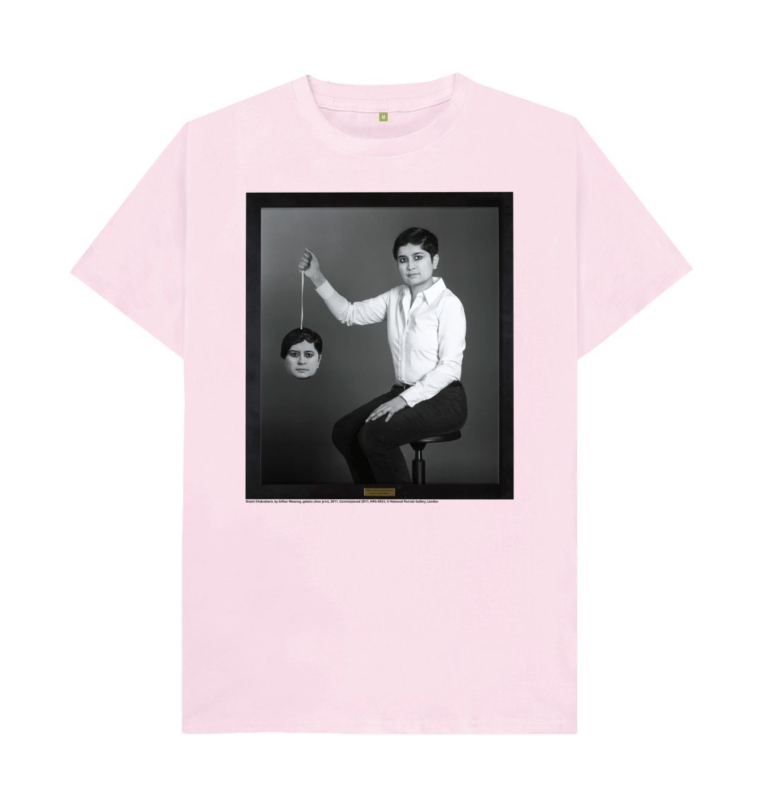 Pink shami chakrabarti unisex crew neck t shirt