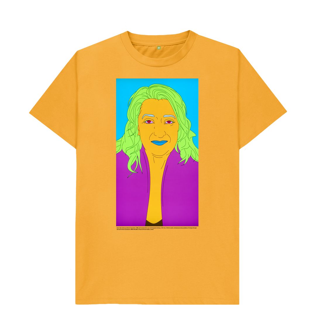 Mustard zaha hadid unisex t shirt