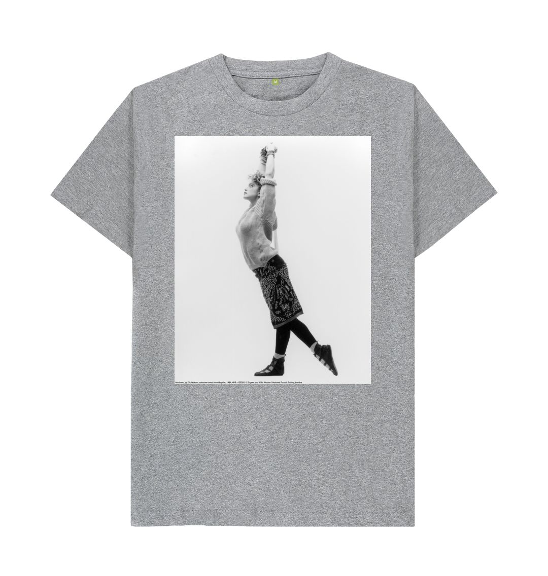Athletic grey madonna unisex t shirt