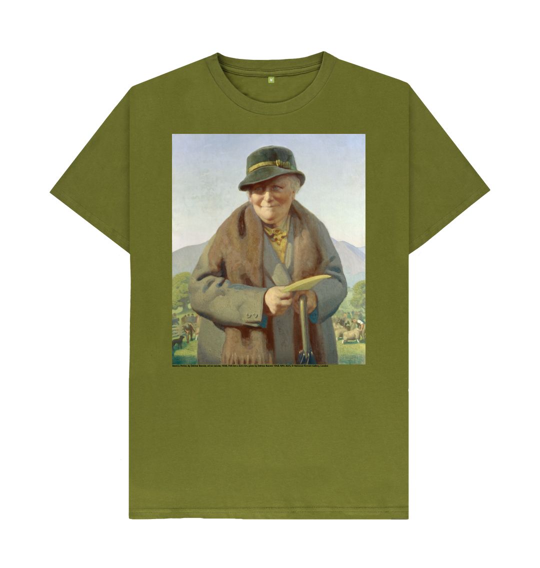 Moss green beatrix potter unisex t shirt