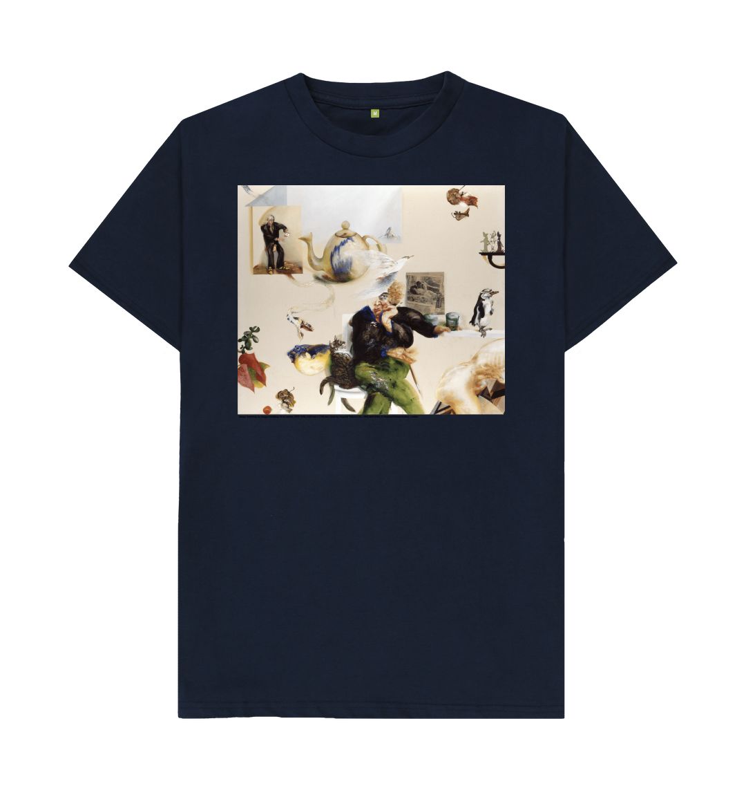 Navy blue maggi hambling unisex t shirt