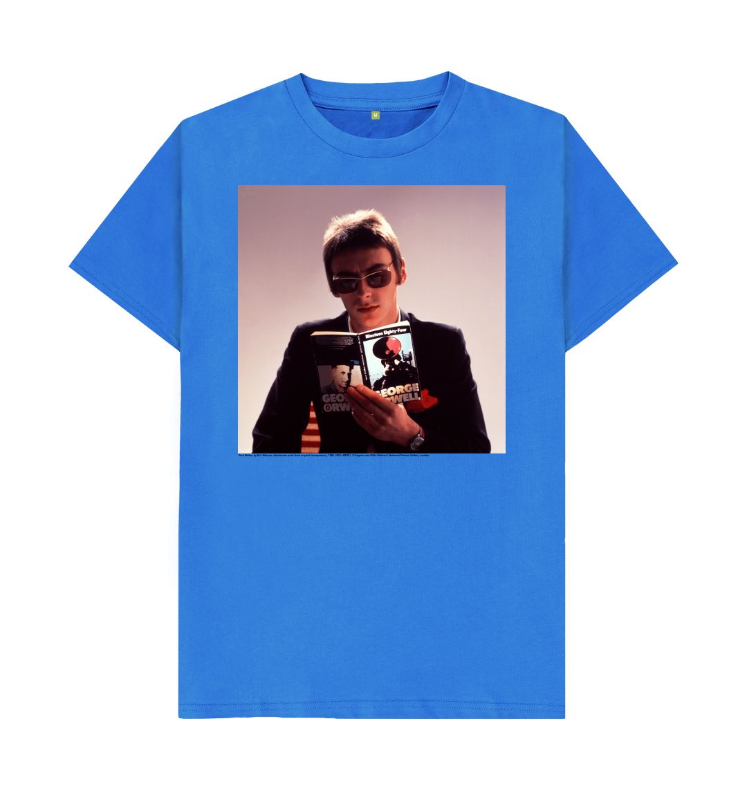 Bright blue paul weller unisex t shirt